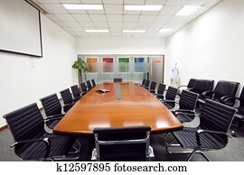 Modern office interior Boardroom
