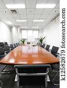 modernes, büro- innere, sitzungssaal