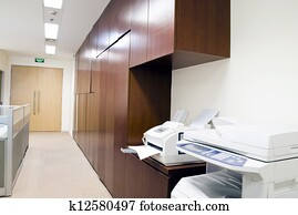 modernes, büro- innere