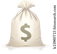 Money Bag, vector