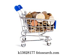 Money in a wheelchair