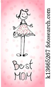 Mothers day card Mothers day card