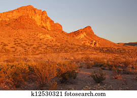 Mountainous Desert Landscape