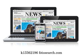 móvil, medios, dispositivos