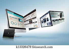 netz- design, begriff