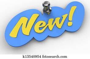 New website Pin Sign Word New website Pin Sign Word