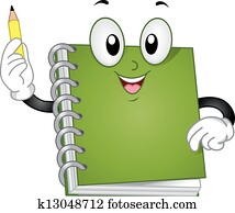 Notebook Mascot Notebook Mascot