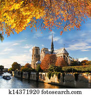 Notre Dame in Paris, France Notre Dame in Paris, France