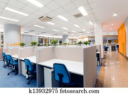office work place