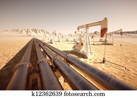 Oil Pump Jack. Oil Pump Jack.