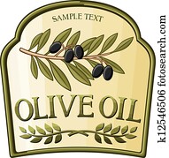 olive oil label olive oil label