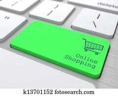 Online Shopping Concept. Online Shopping Concept.