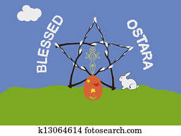 Ostara greeting card Ostara greeting card