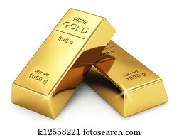 ouro, ingots