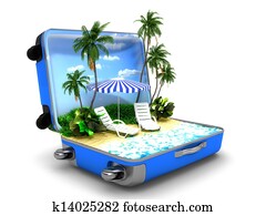 Package beach vacation