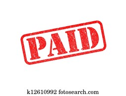 'PAID' Stamp