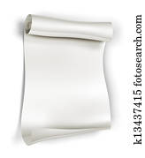Paper scroll Paper scroll