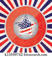 Patriotic background