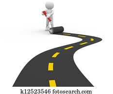 Paved road Paved road