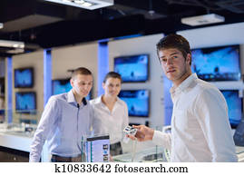 people buy  in consumer electronics store