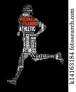Person running (personal training) Person running (personal training)