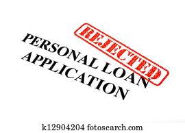 Personal Loan Application REJECTED