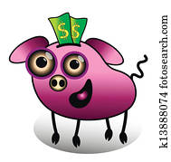 pig piggy bank pig piggy bank