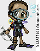 Pixel Clipart Maker Anime Pixel Art Templates Free Transparent