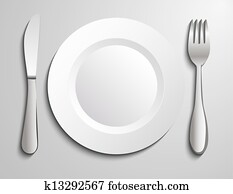 Plate knife and fork Plate knife and fork