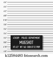 Police mugshot Police mugshot