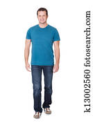 Portrait of a man in casual outfit