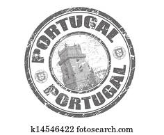 portugal, selo portugal, selo