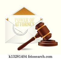 power of attorney and gavel power of attorney and gavel