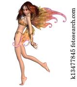 Pretty Orange Fairy Pretty Orange Fairy