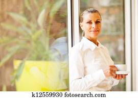 pretty senior female corporate executive