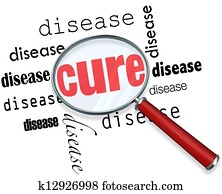 procurar, para, um, cura, -, lupa