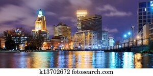 Providence, Rhode Island Skyline