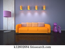 Purple Orange Interior Design Purple Orange Interior Design