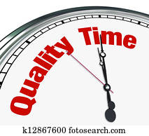 Quality Time - Clock Measuring Moments with Loved Ones Quality Time - Clock Measuring Moments with Loved Ones