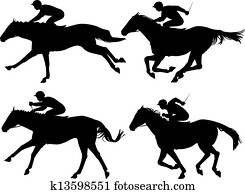 Racing horses Racing horses