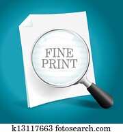 Reading the Fine Print Reading the Fine Print
