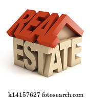 real estate 3d icon real estate 3d icon