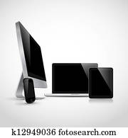 Realistic vector electronic devices