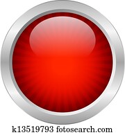 Red vector button Red vector button