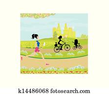 relax in the park relax in the park