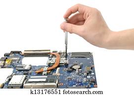 Repair of a computer Repair of a computer