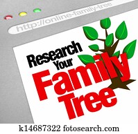 Research Your Family Tree Online Website Research Database