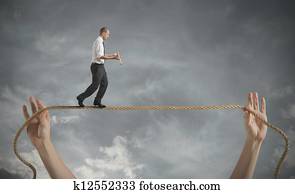 Risks and challenges of business life