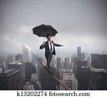 Risks and challenges of business life