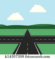 Road Intersection Road Intersection